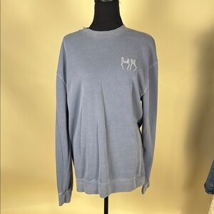 Dolan Twins Merch- Washed Blue Crewneck Sweatshirt